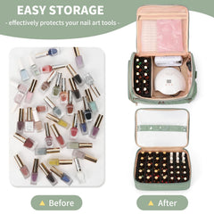 Cubetastic organizer side pocket view highlighting portable storage on the go