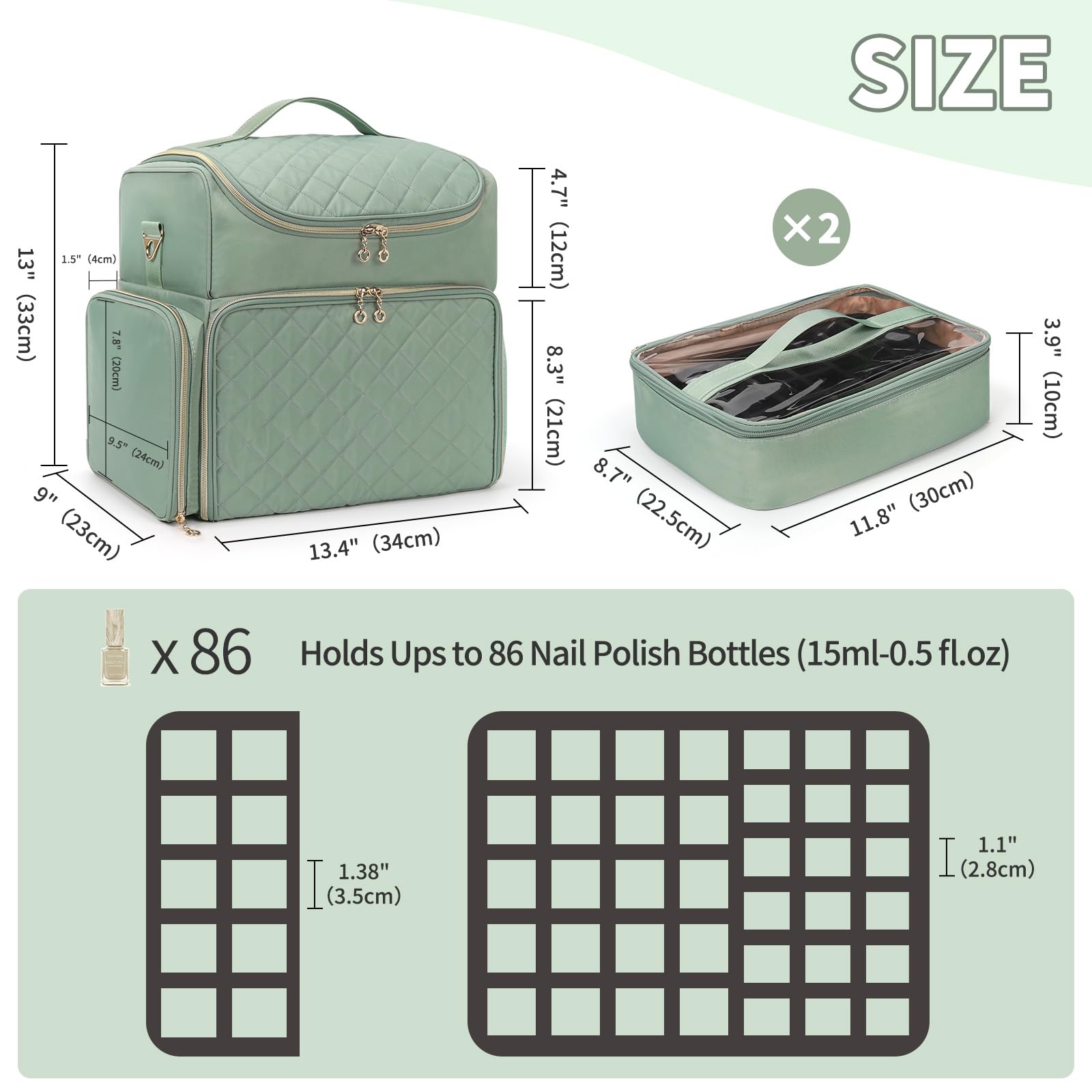 Cubetastic padded travel case protecting bottles during transit