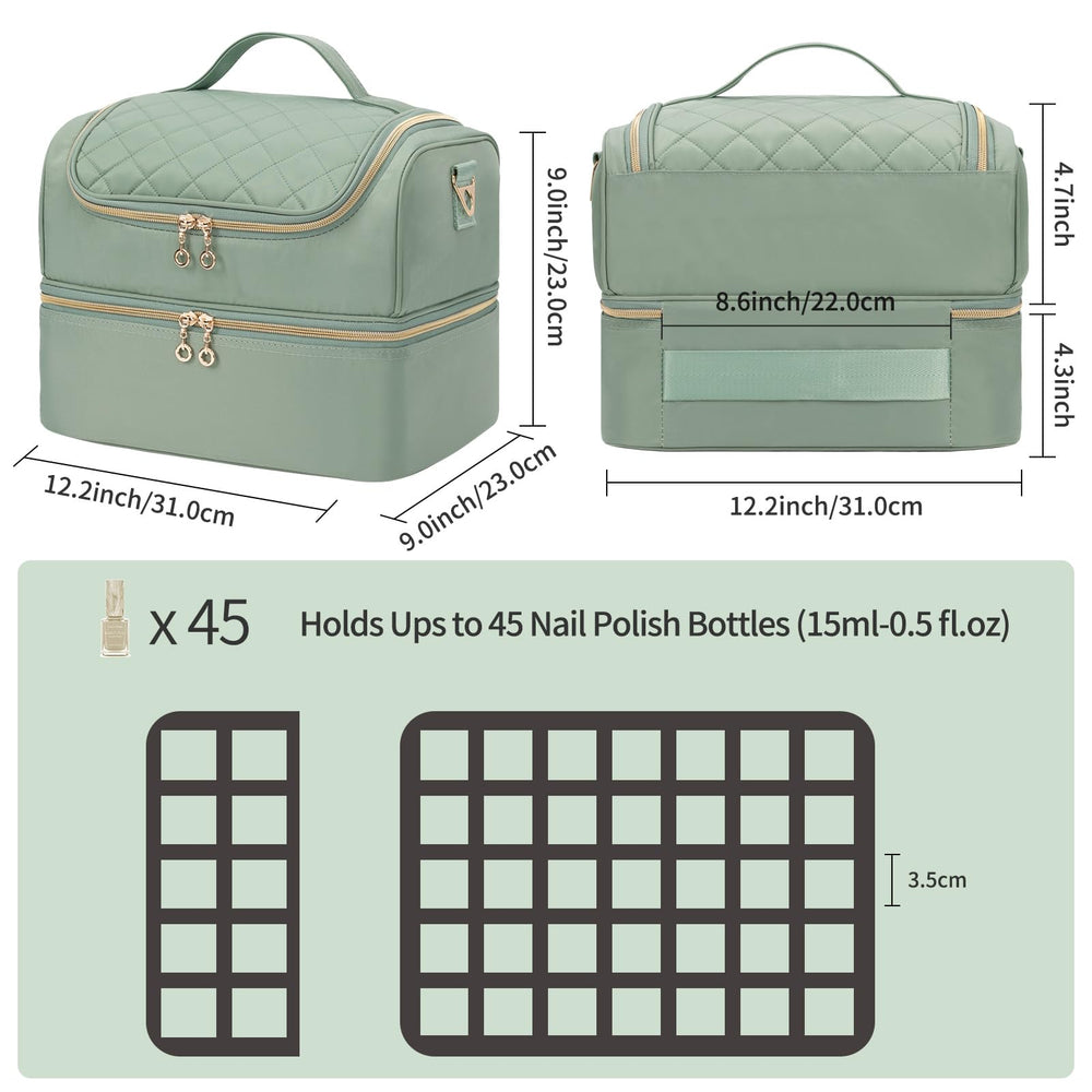 CUBETASTIC quilted nylon padding protects bottles from impacts during transport.