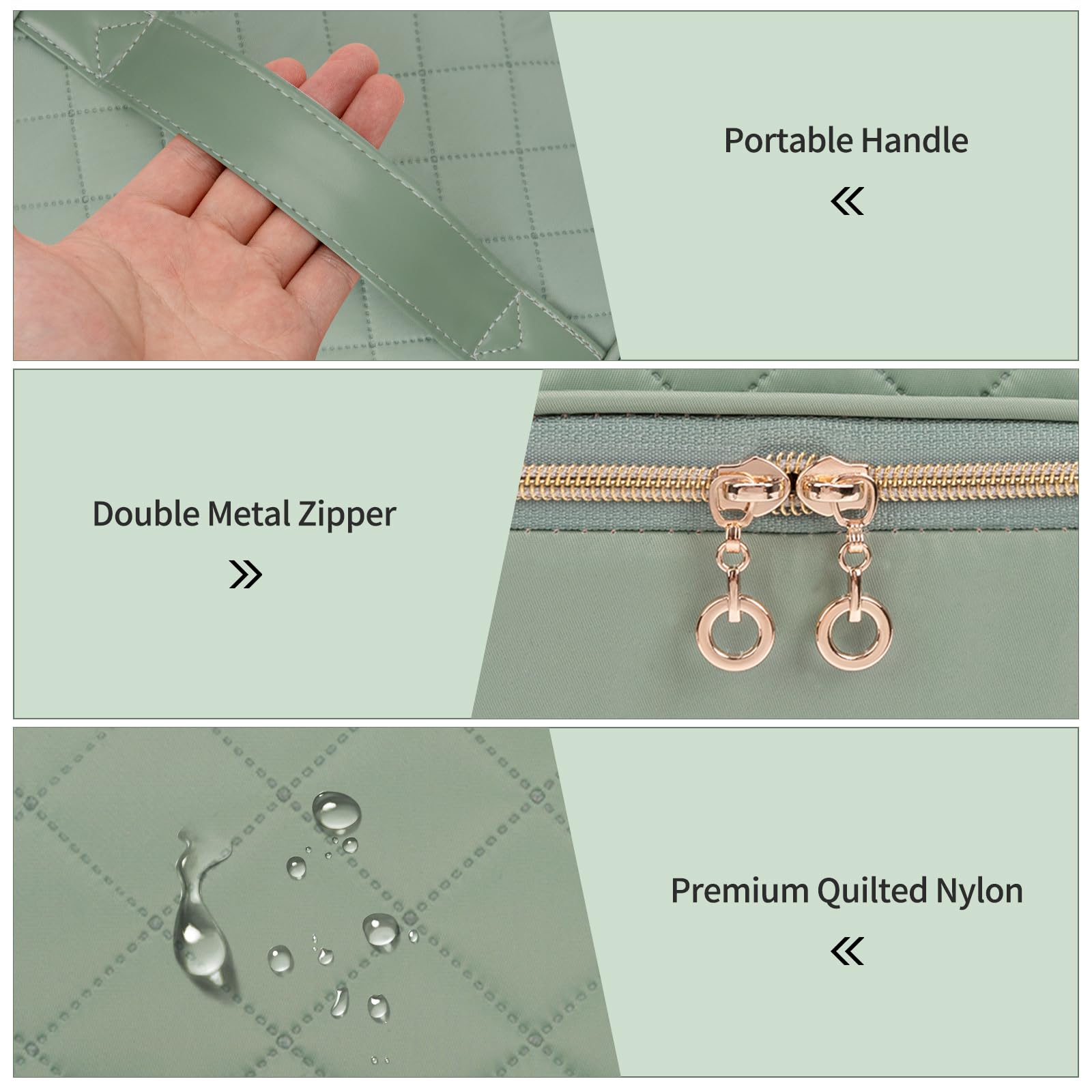 CUBETASTIC travel nail tech case offers multiple carrying options for convenience.