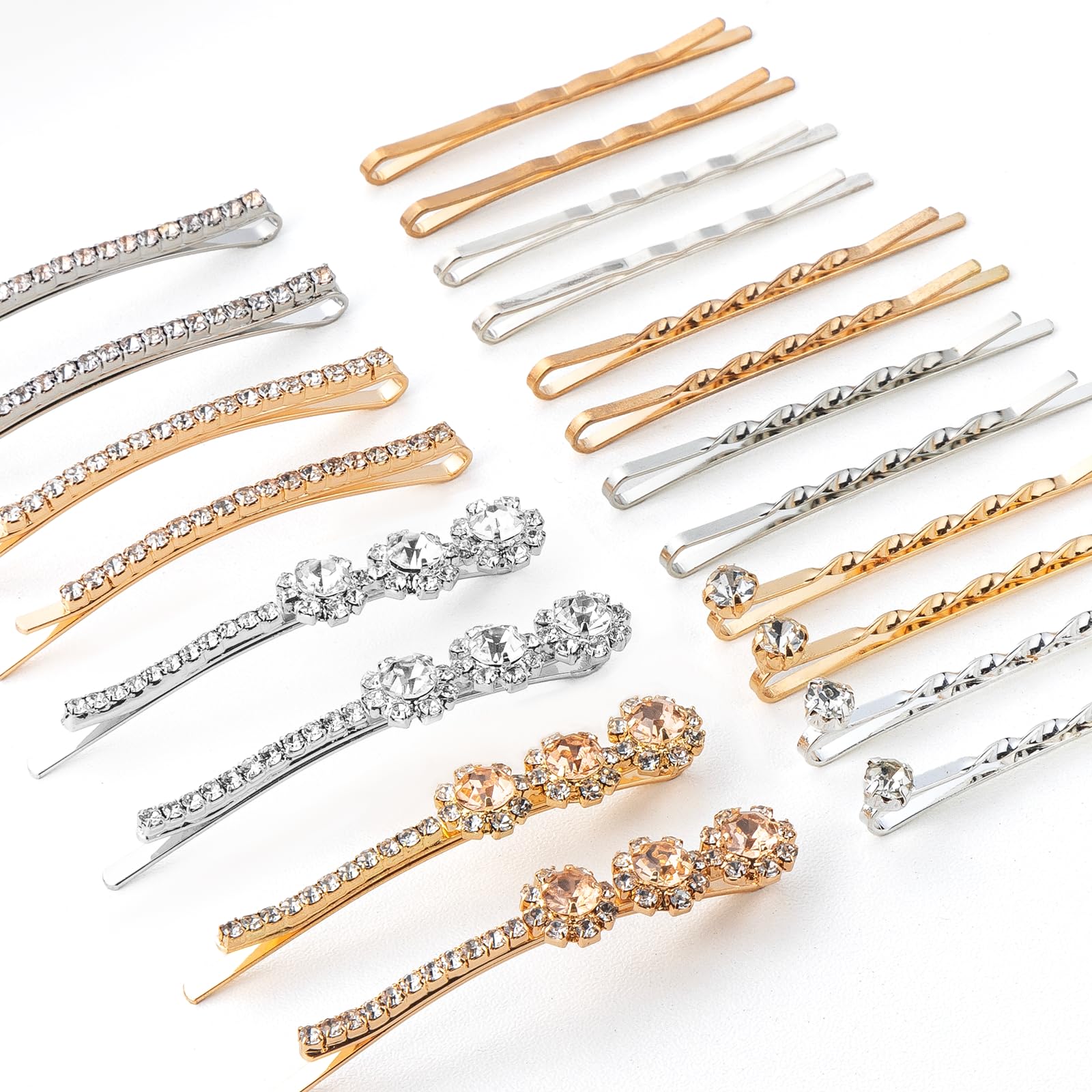 CubGreff bridal-ready pins elevate wedding hairstyles with subtle shimmer.