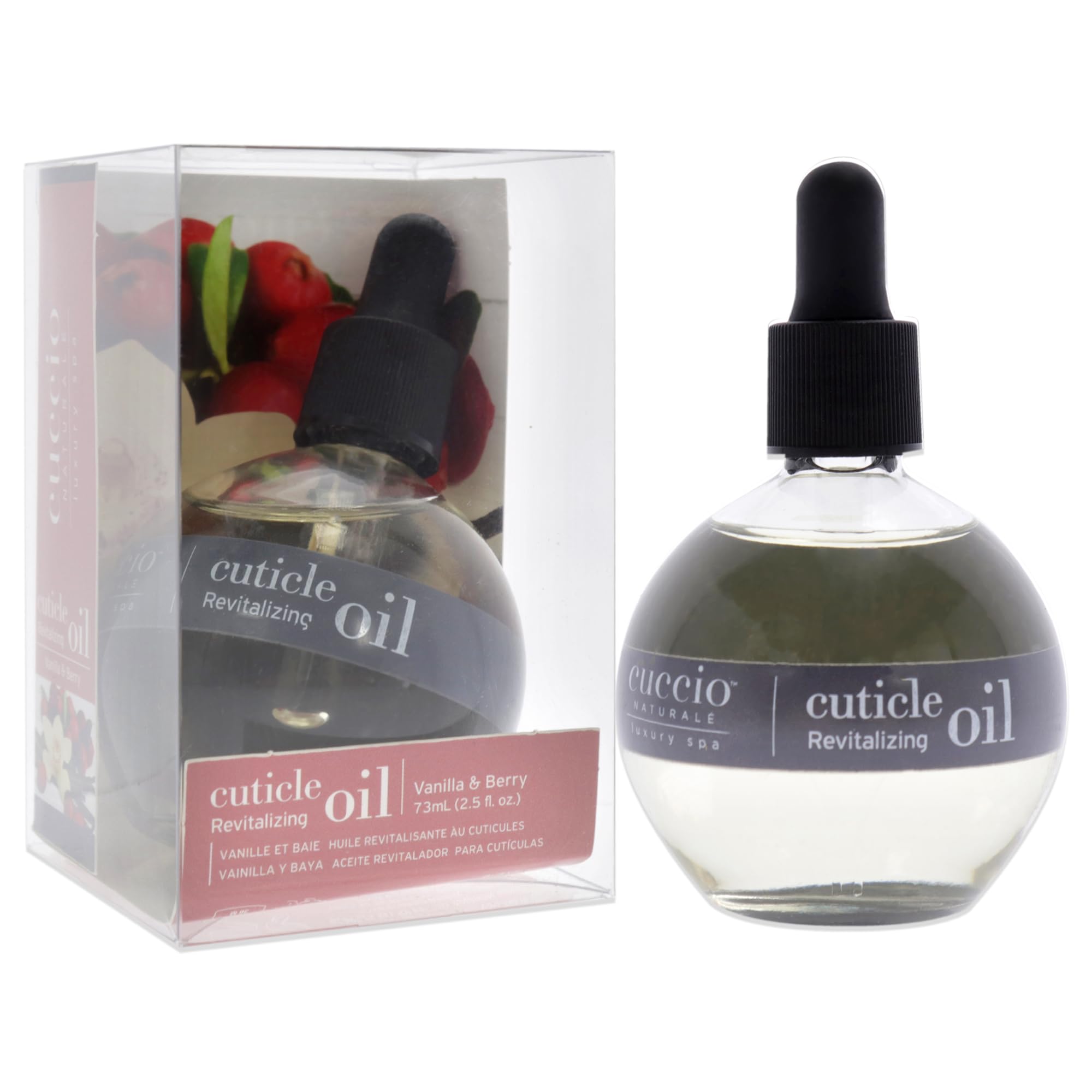 Cuccio Naturale Aplicación de aceite para manos suaves y saludables.
