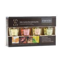 Cuccio Naturale Milk and Honey mini oil bottle pour nourishes dry cuticles