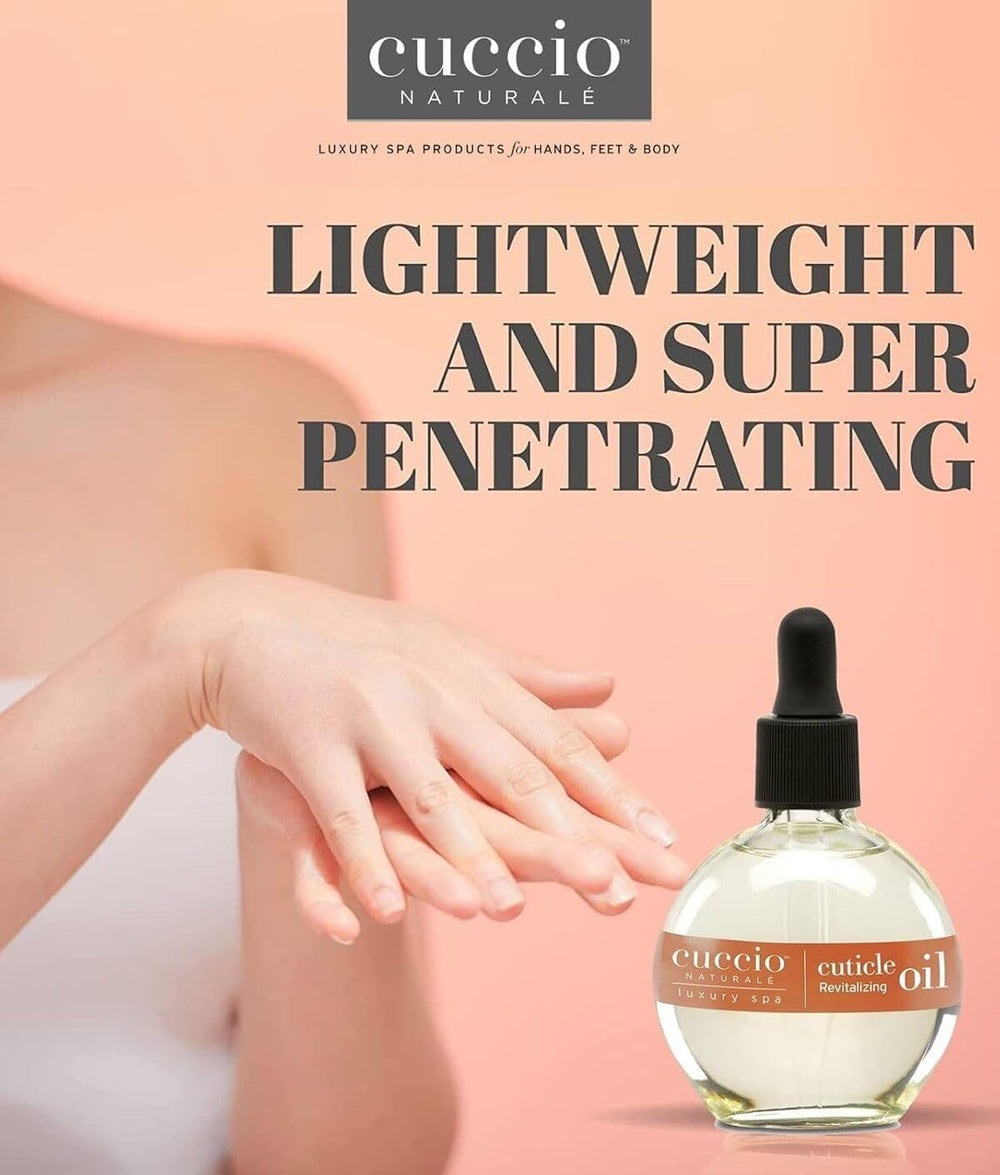 Vitamina E para protección de cutículas y piel con Cuccio Naturale