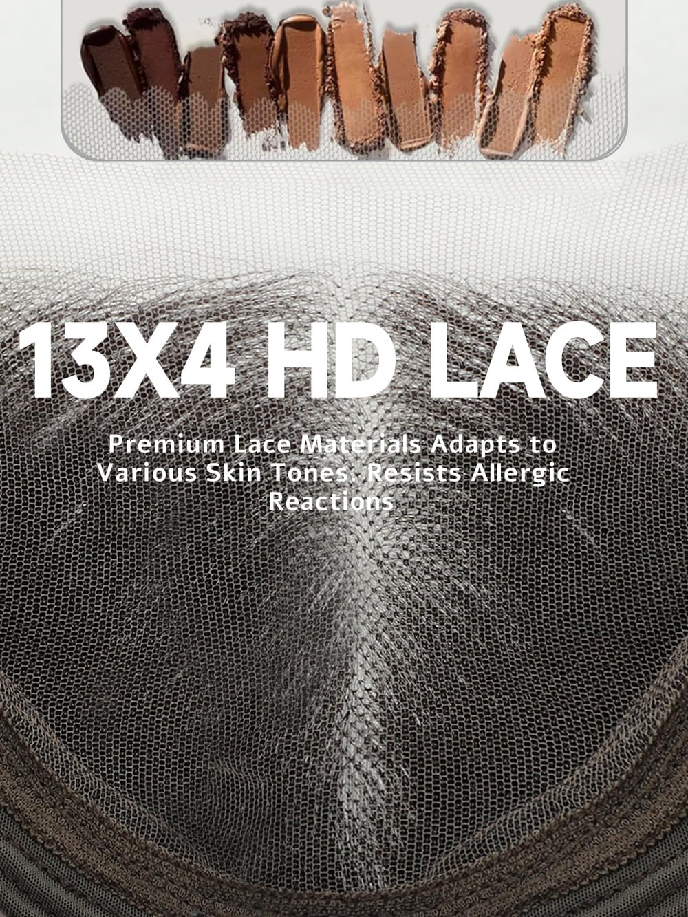 Cuiud HD lace 13x4 transparent lace for seamless skin blend across tones