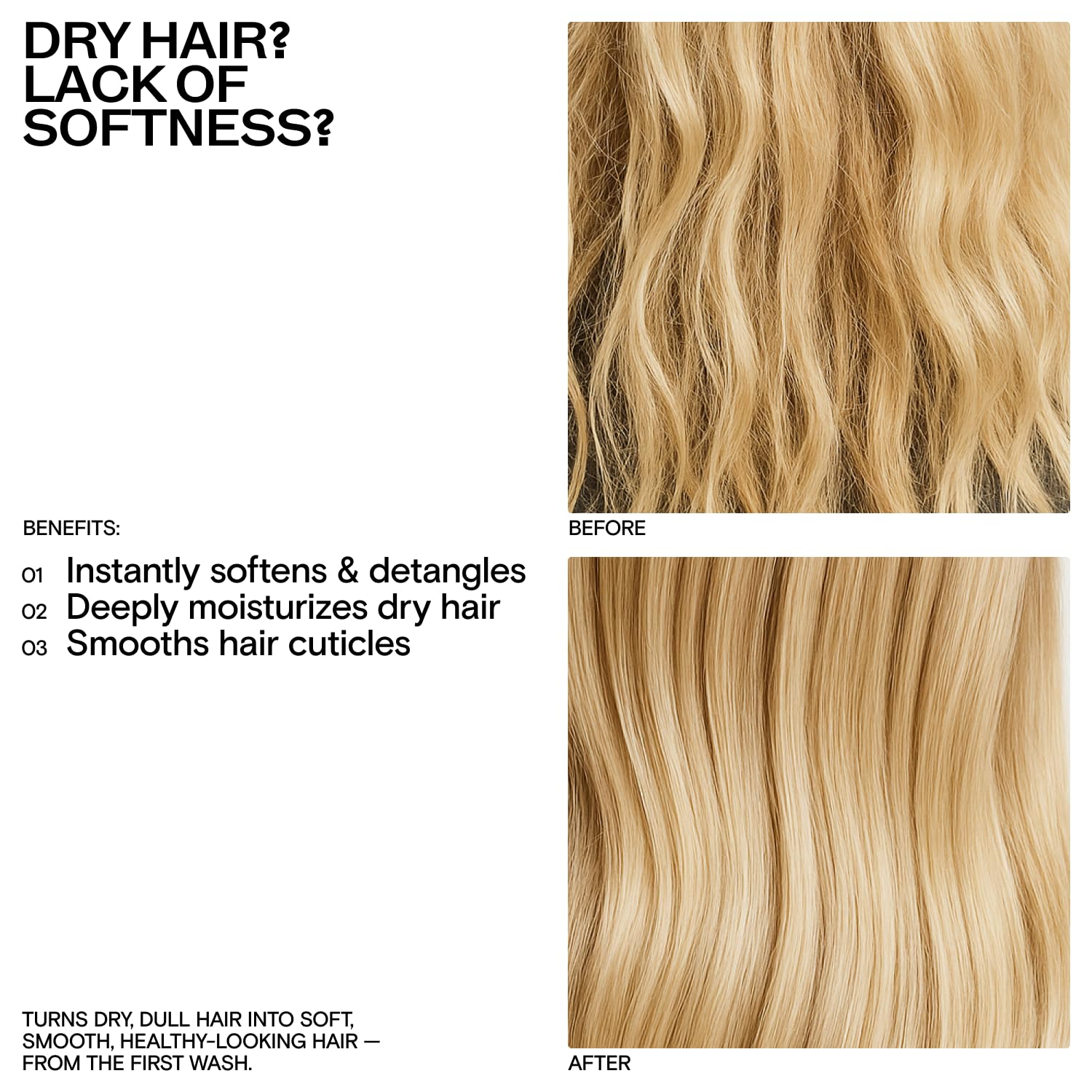 CULISE conditioner being poured, showing silky texture for detangling.