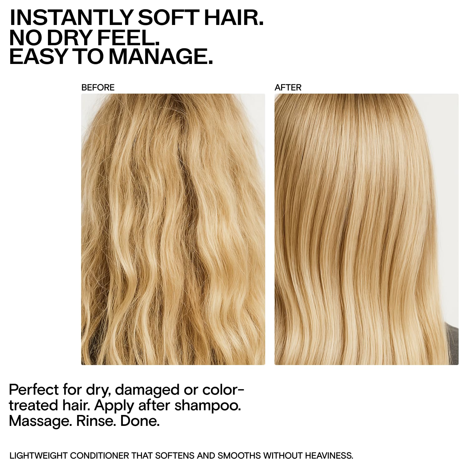 Hair strands after application show smooth, frizz-free shine with CULISE.