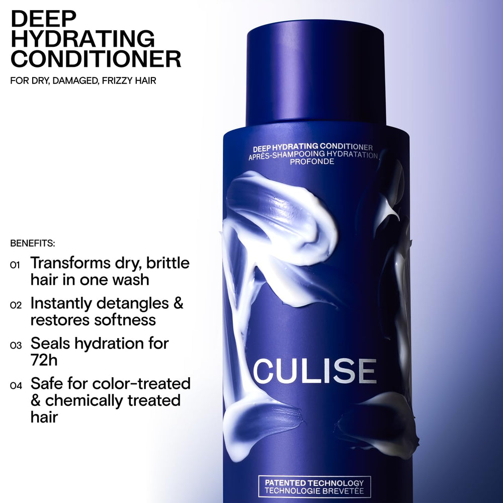Rice water ferment ingredient emphasized with CULISE conditioner.