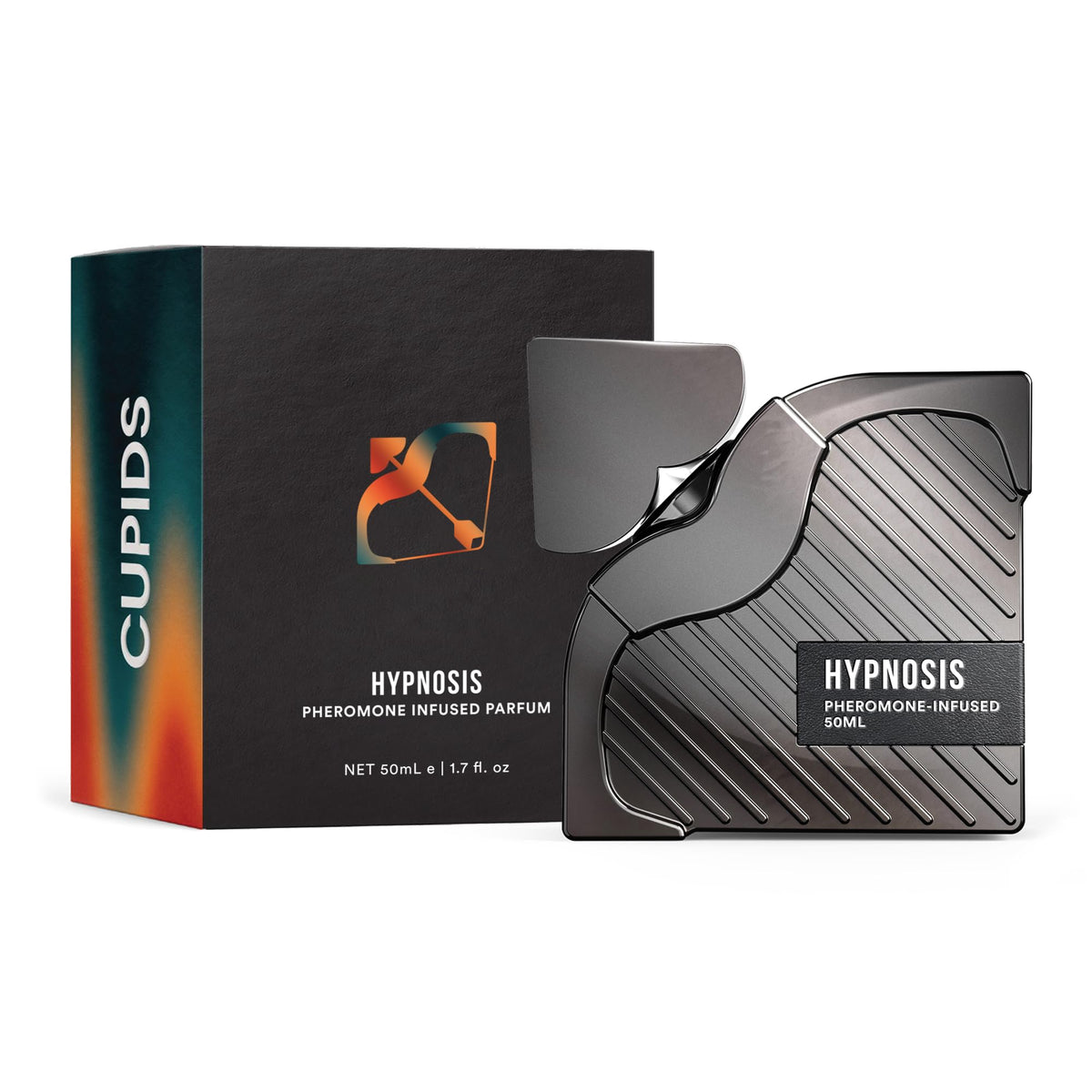 Cupids Hypnosis 3.0 bottle front showing citrus vanilla profile for everyday confidence