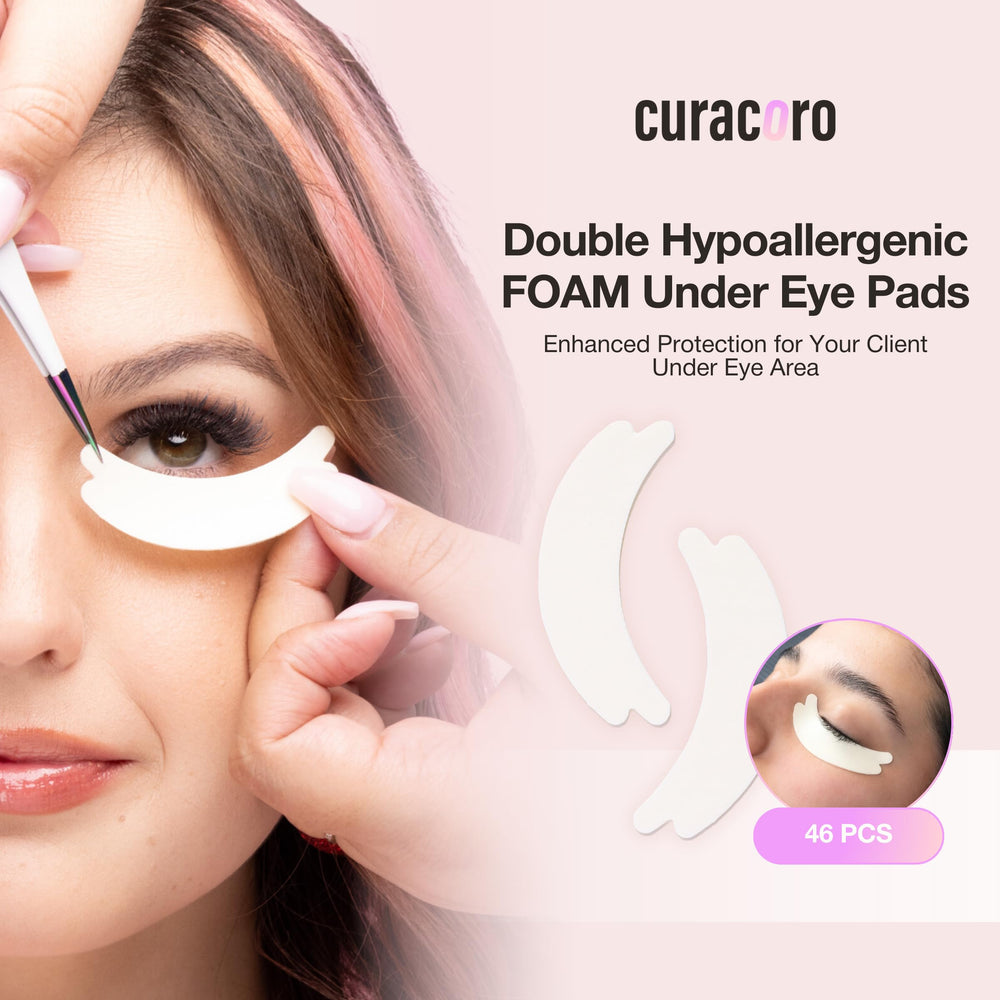 CURACORO nueva identidad, confianza en cuidado ocular con estas almohadillas.