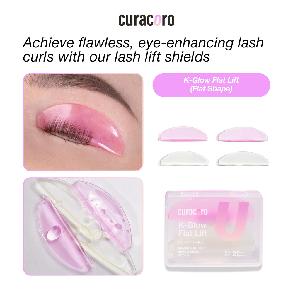 Curacoro eyelash perm lamination silicone rods complement your favorite lash tools.