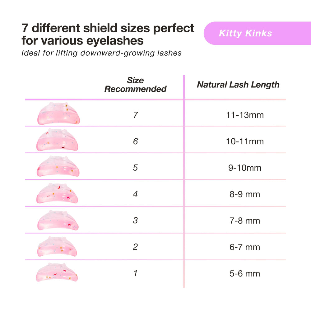 CURACORO Lash Lift Pads in premium silicone provide gentle, secure grip.