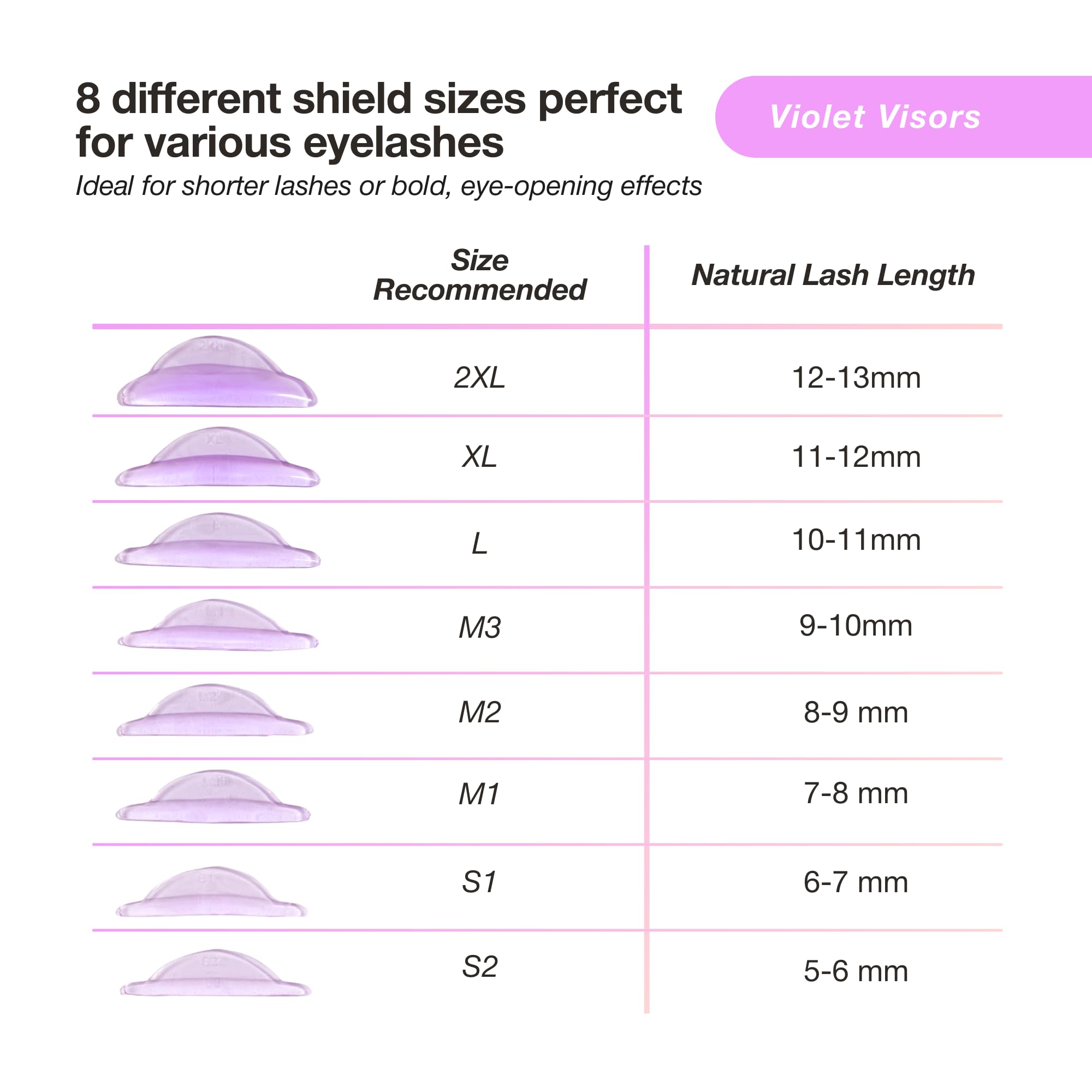 Anti-slip lash lift pads maintain position during lifting