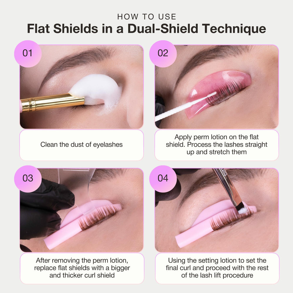 Curacoro professional and home use tools for effortless salon-quality lash lifts.