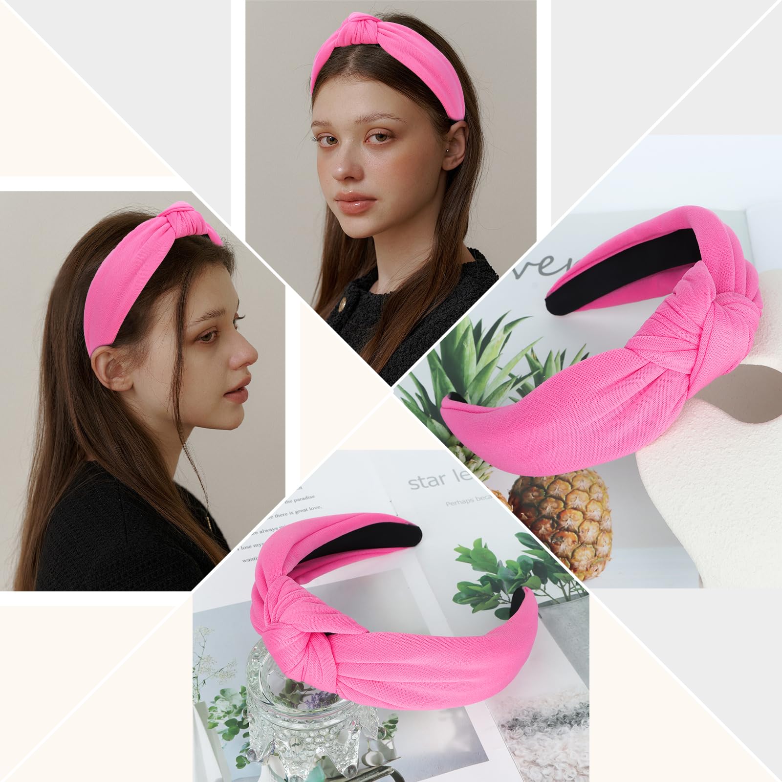 CURASA decorative headband for daily outfits and events.