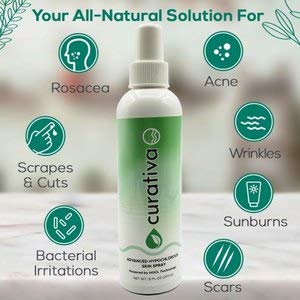 Curativa Bay packaging emphasizes organic formula for clean daily routine.