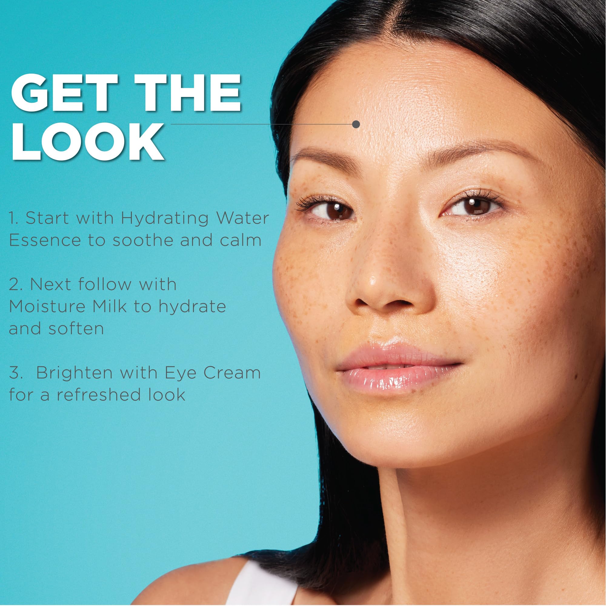 Colorant-free, alcohol-free formula keeps skin calm and comfortable.