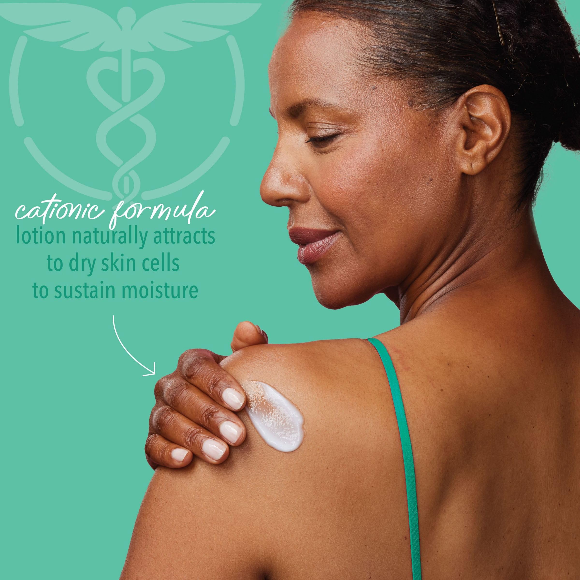 Curel barrier illustration; shows moisture support.