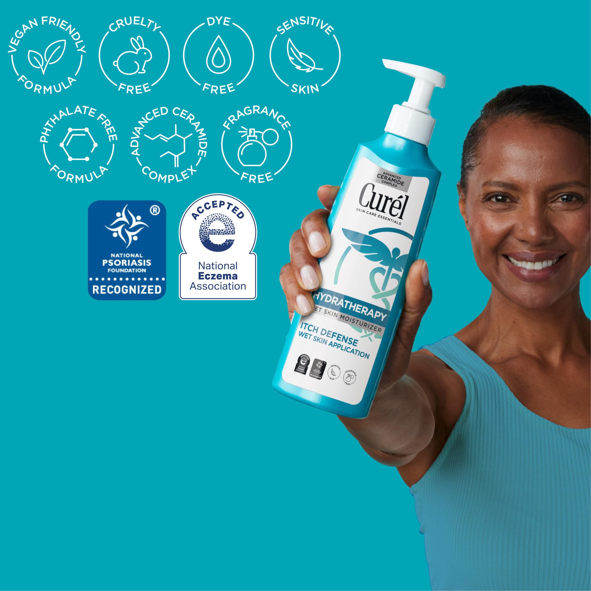 Curel Hydra Therapy, vitamina E para nutrir la piel.