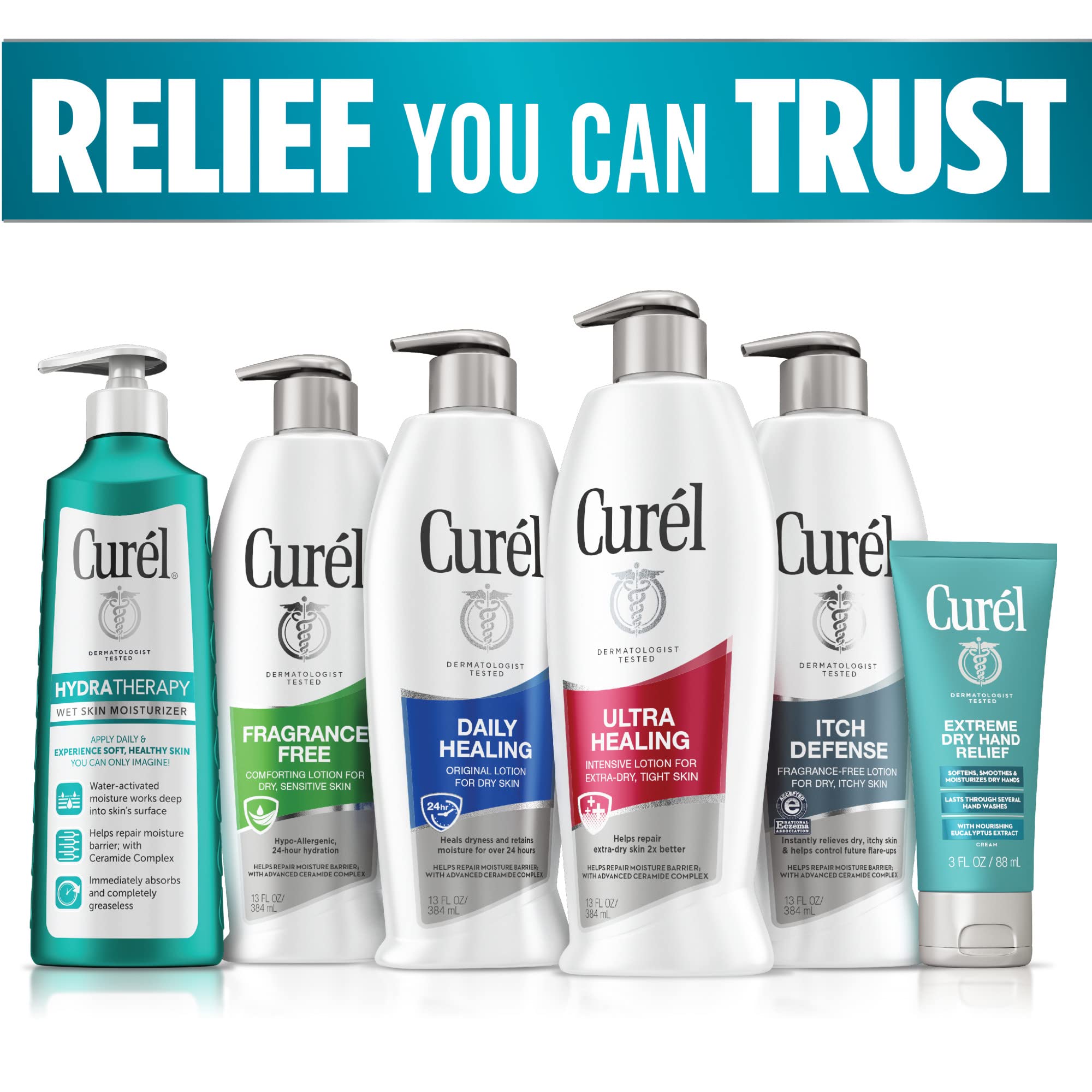 Soap-free cleansing formula forms a rich, gentle lather.