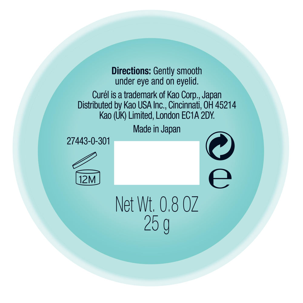Curel packaging and label detail showcasing trust and moisture support