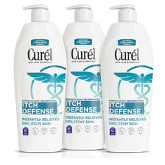 Curel crema en bote alivia la picazón de forma suave.