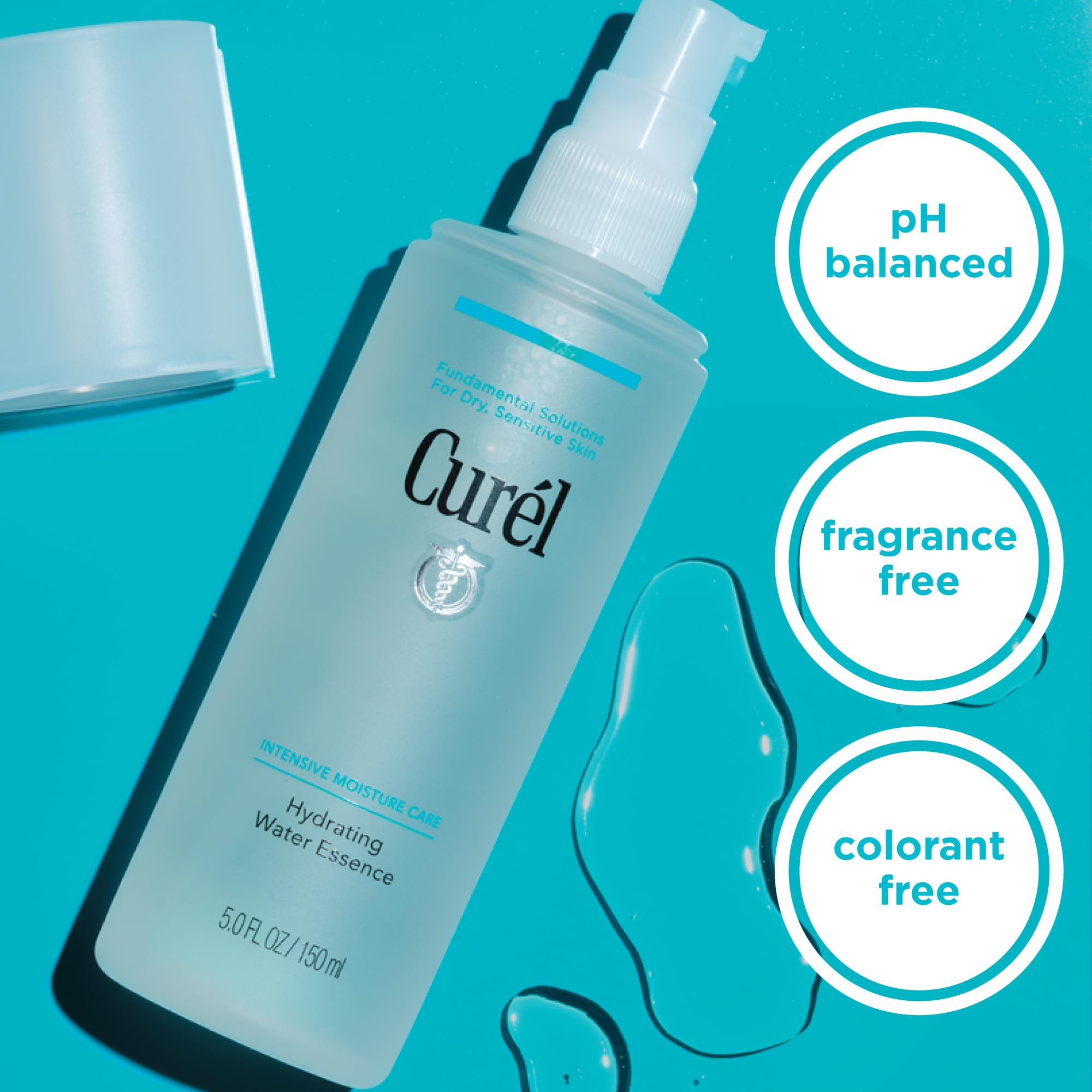 Curel Piel Seca Sensible - cuidado suave que calma la irritación.