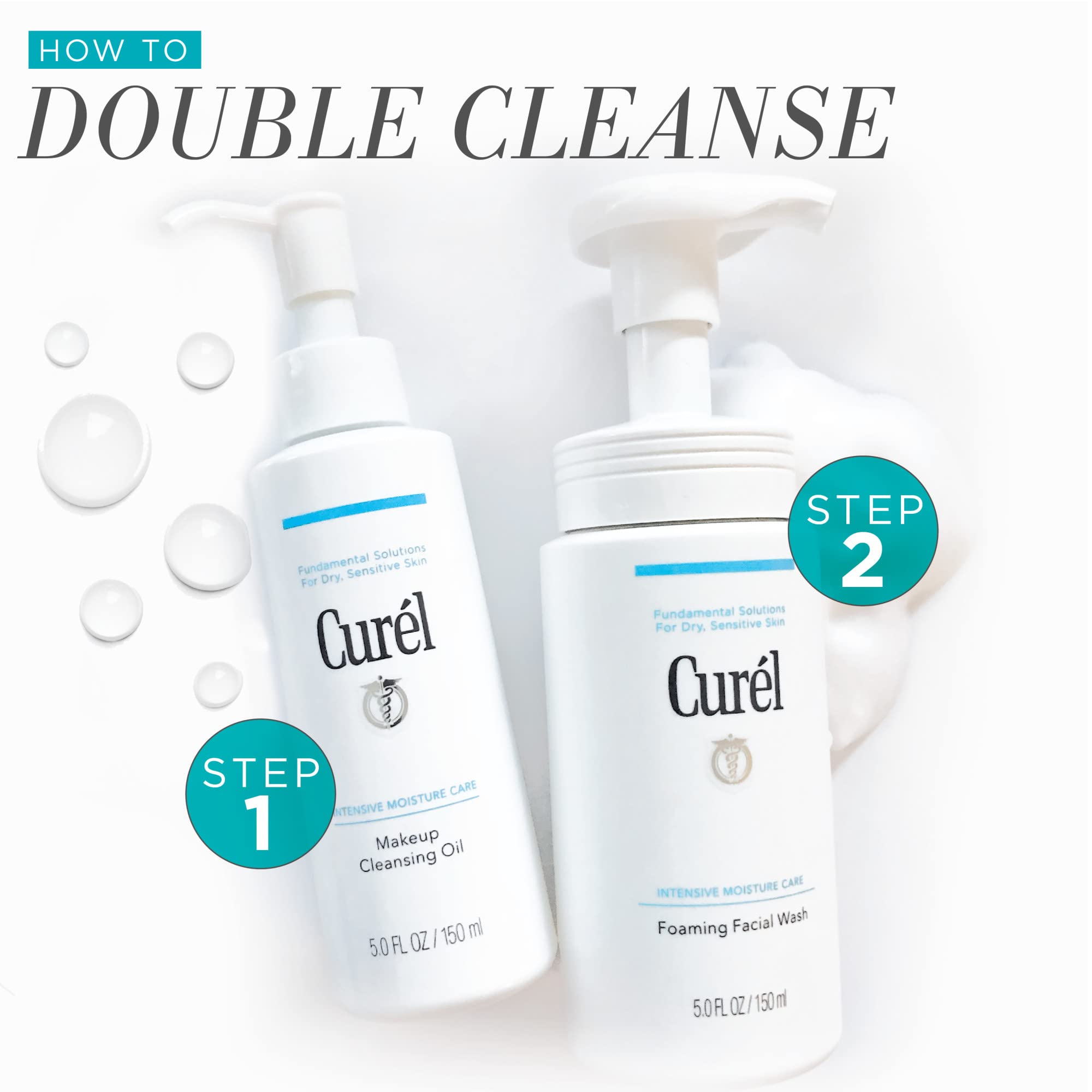 Curel Sin Fragancia: ideal para piel sensible y limpieza suave.