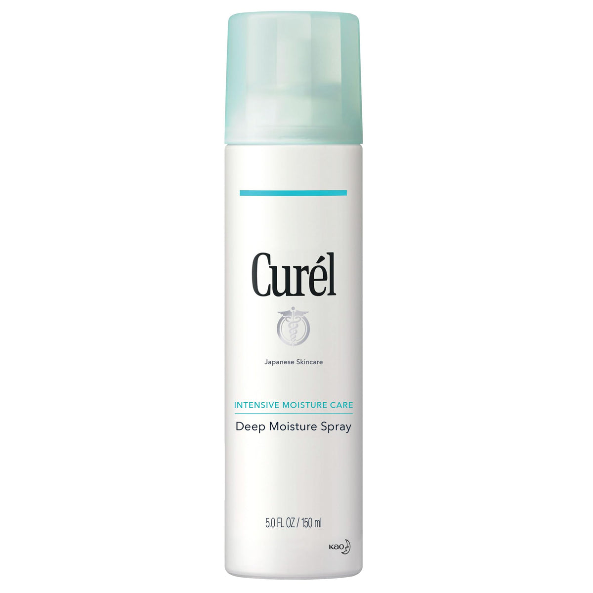 Curel spray hidratante para rostro, hidratación rápida y suave.