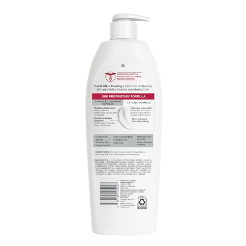 All-over body use lifestyle scene with Curel lotion.