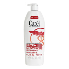 Curel Ultra Healing Lotion en bote, hidratación profunda para piel seca