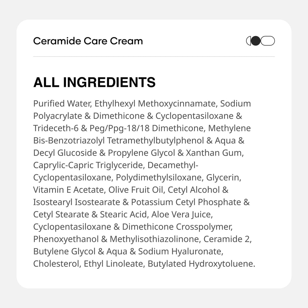 Cureskin Ceramide Moisturizer SPF40 packaging on vanity encourages daily routine