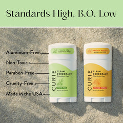Curie packaging highlights eco-friendly design for sustainable daily use.