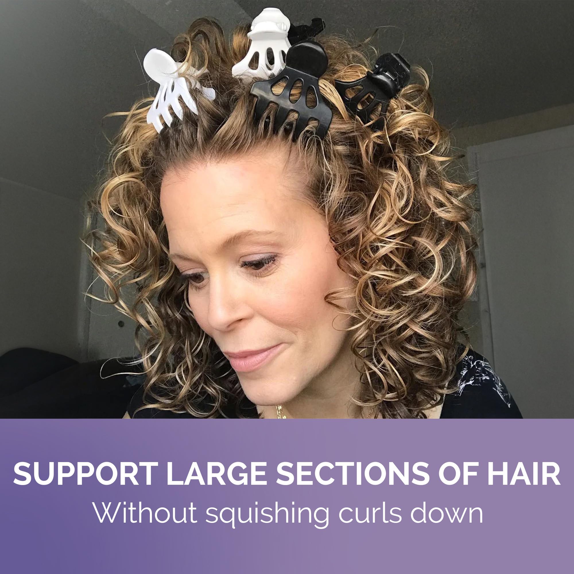 Curl Keeper accesorios para cabello rizado, diseño fácil de limpiar
