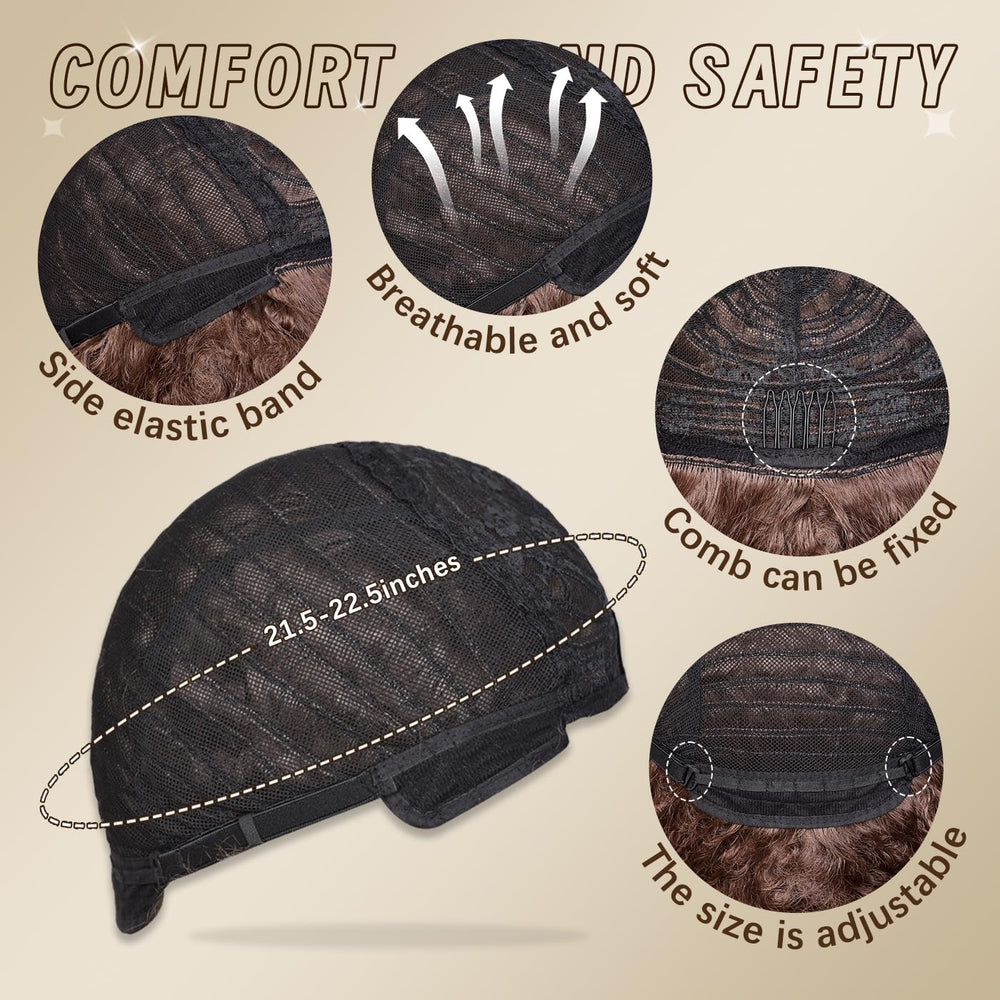 CURLCRAZY easy care wig: store on a stand and refresh quickly.