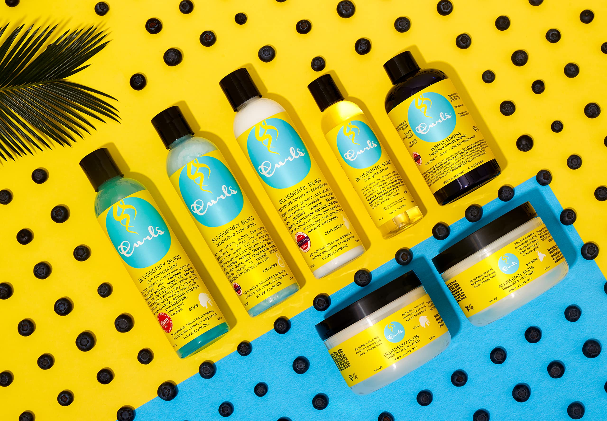 Compatibilidad de Curls Blueberry Bliss con otros gels y cremas