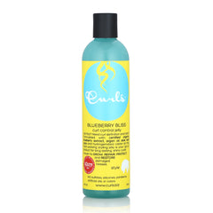Curls Blueberry Bliss Control Jelly bottle pour delivering smooth, defined curls.