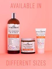CurlSmith aplicación crema para rizos, definición y control del frizz.