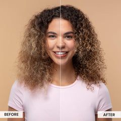 Curlsmith Awestruck Definition Cream texture swatch demonstrates Gel Trap emulsion