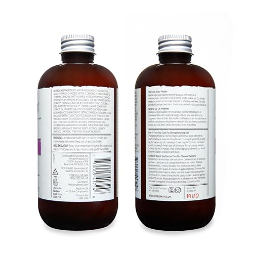 CURLSMITH Bond Curl Rehab Salve jar closeup showing protein-rich formula for repair