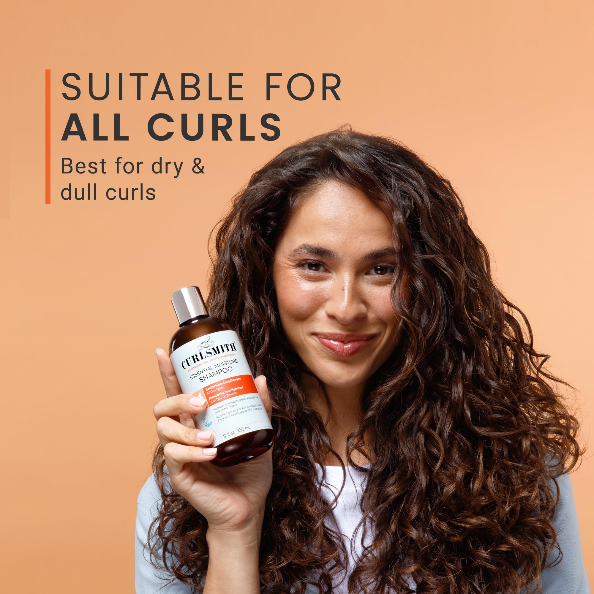 CURLSMITH Producto certificado vegano libre de crueldad para rutina ética