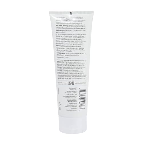 CURLSMITH Curl Reset Detox Shampoo targets minerals to refresh the hair