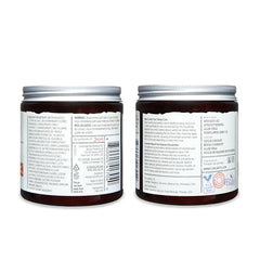 Curlsmith Deep Quencher jar back label highlights vegan, cruelty-free ingredients.