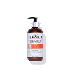 CURLSMITH Essential Moisture Conditioner bottle for lightweight hydration on daily curls.