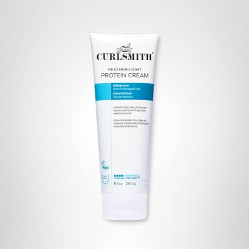 Vegan and cruelty-free CURLSMITH Protein Cream in eco-friendly packaging.