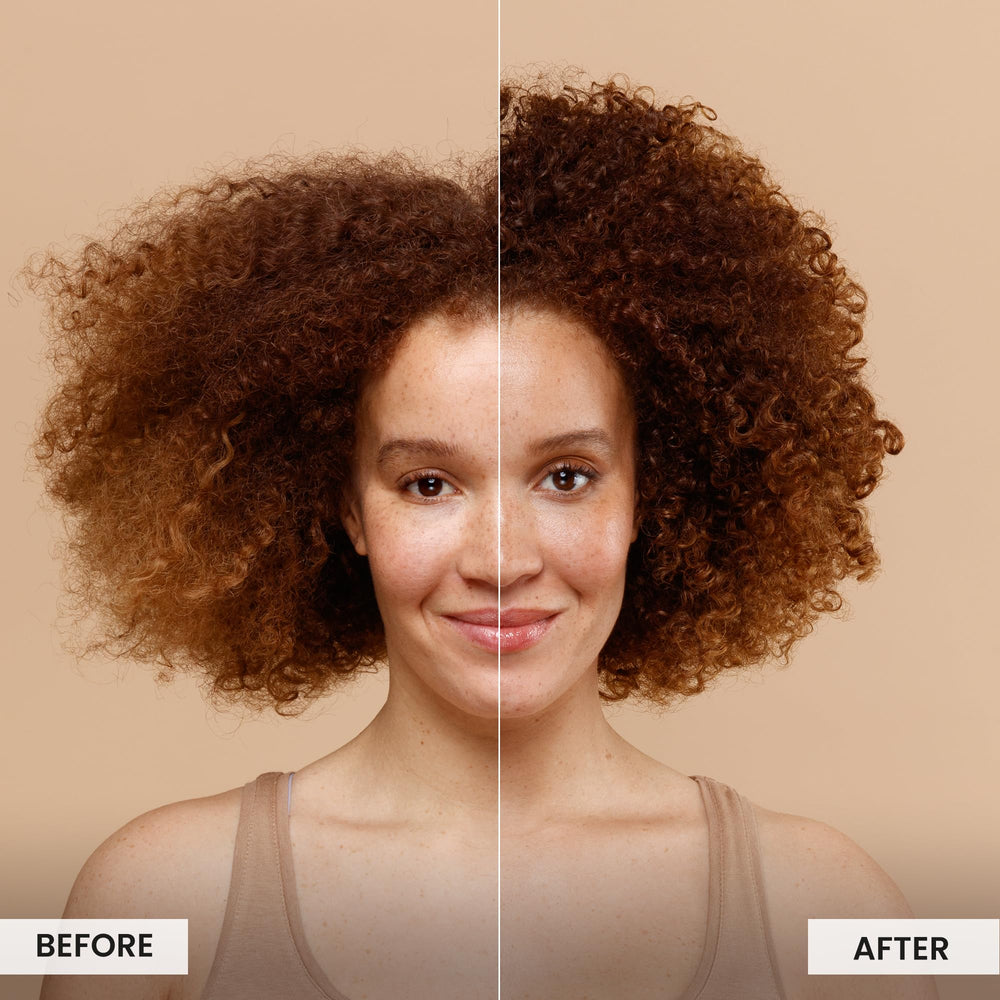 CURLSMITH fragrance-free conditioner in a lightweight creamy texture for smooth styling.