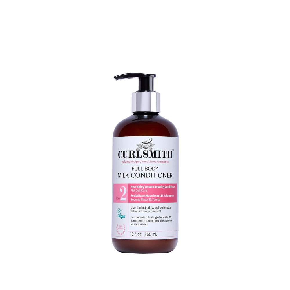 Curlsmith Full Body Conditioner bottle showcasing lightweight volume for all curls.