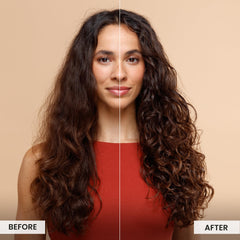 Curlsmith Full Body Conditioner creamy texture close-up suggests smoothing and light feel.