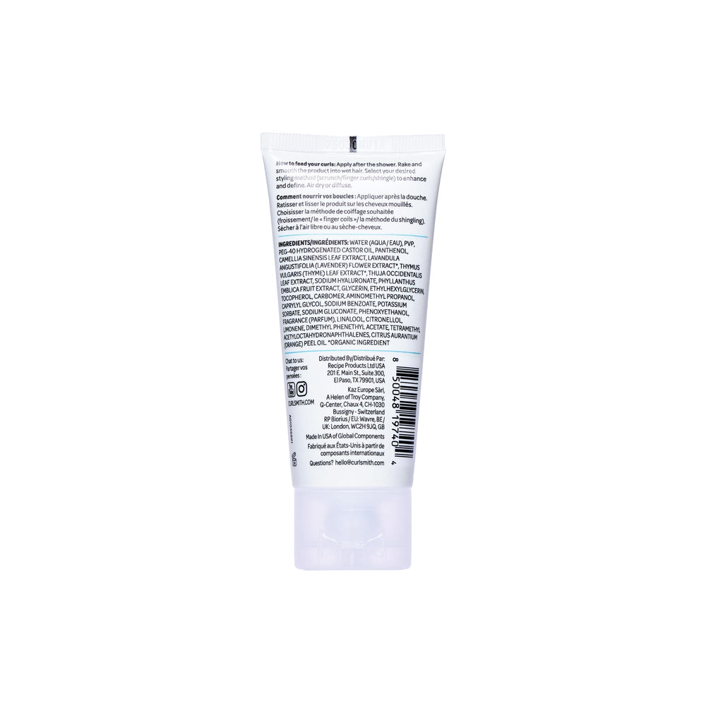 Rutina diaria con CURLSMITH Hydro Style Flexi-Jelly para definir y brillar