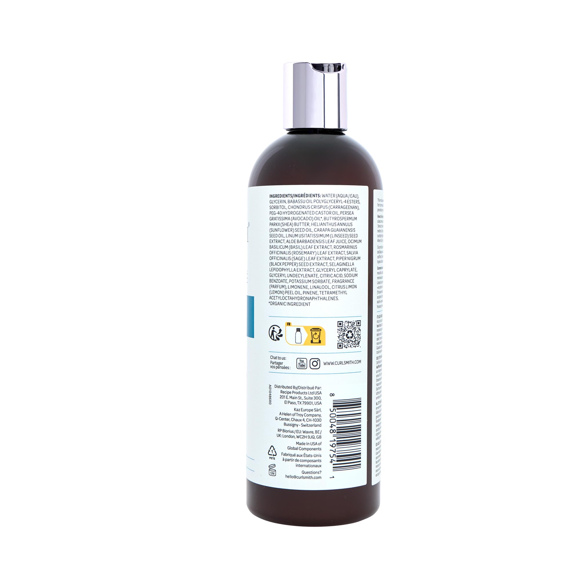 Long-lasting curl definition with CURLSMITH while maintaining softness.